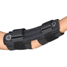 Adjustable elbow support brace