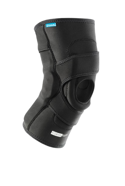 Lateral J knee brace