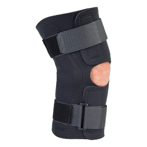 Knee suspension wrap